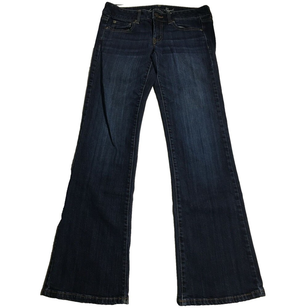 American Eagle Outfitters Women's Size 6 Favorite Boyfriend Jeans 31x30 Bootcut